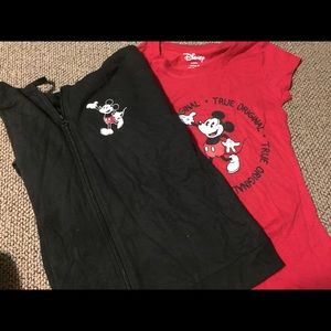 Mickey Mouse Shirt + Jacket Bundle